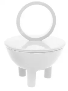 Свеча в форме вок C'Era Fragrance, белый