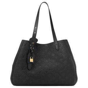 Louis Vuitton Сумка из коровьей кожи, наплечная сумка, средняя, женская, черная