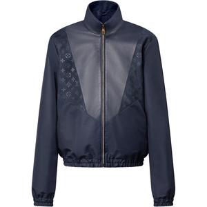 Кожаная куртка SS26 мужская LOUIS VUITTON, синий