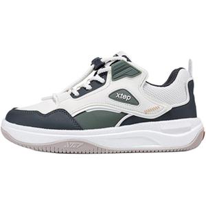 Детские скейтерские кроссовки для подростков XTEP, белый/черный