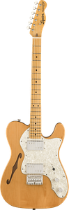 Squier Classic Vibe '70s Telecaster Thinline, гриф из клена, натуральный