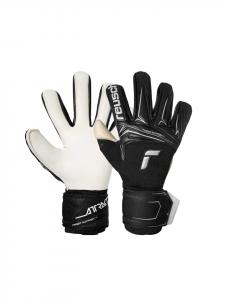 Reusch Вратарские перчатки Attrakt Gold X NC, модель 7701, черно-белые