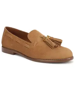 Женские туфли Hartlie с круглым носком и низким профилем, кисточками Franco Sarto, коричневый