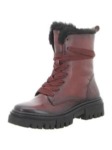 Ботильоны на шнуровке бордового цвета Bagatt