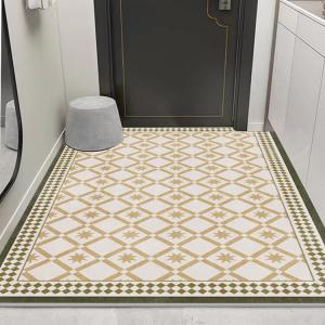 Budis Ковер 120х120 см впитывающий и нескользящий для прихожей, спальни или ванной, можно обрезать