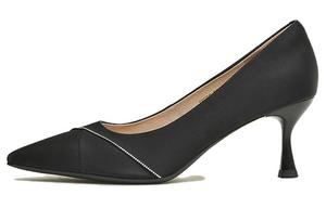 TATA Женские туфли на высоком каблуке однотонные черные, цвет Black