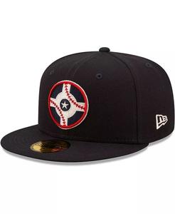 Мужская темно-синяя приталенная шляпа Indianapolis Indians Authentic Collection 59FIFTY New Era, синий