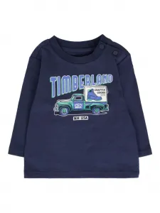Футболка с длинными рукавами и принтом Timberland Kids, синий
