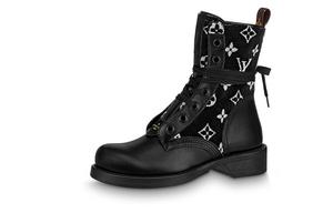 Женские ботинки Louis Vuitton Metropolis, черный/белый