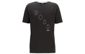 Футболка мужская черная HUGO BOSS