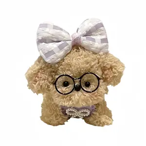 Твисти стик пэппи набор для творчества плюшевая кукла высота 7см/10см LALABABY, фиолетовый