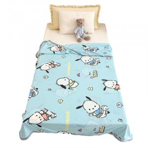 Пледы, пледы для дивана и флисовые одеяла Sanrio, Happiness Pochacco