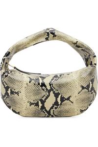 Khaite Черная и кремовая сумка «Оливия» среднего размера