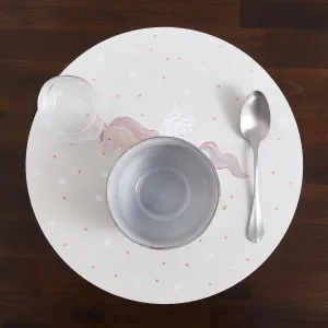 Мини-подставка для домашних столовых приборов из ПВХ "Валентин" - El Corte Inglés, розовый