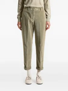 Вельветовые брюки Peserico, зеленый