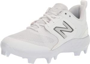 Мужские бейсбольные кроссовки New Balance Fresh Foam 3000 V7 Molded, White/White