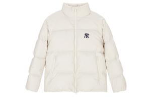 Пуховик унисекс MLB, Молочно-белый