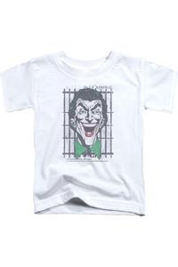 Футболка с коротким рукавом DC Comics Criminal для детей Gildan, белый