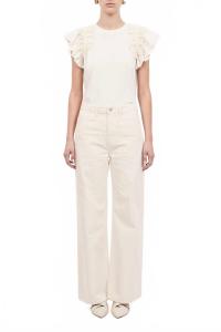 Джинсы Willow Jean In Cowrie Ulla Johnson, Cowrie