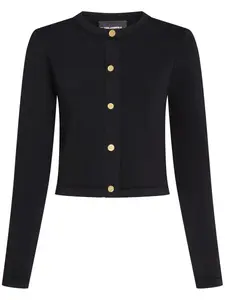 Кардиган на пуговицах KARL LAGERFELD, черный