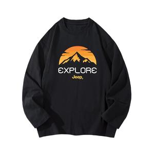 Футболка для младших школьников Jeep, черный