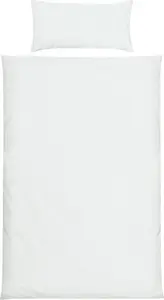 Постельное белье Himmelkron" белое 1x 135x200 см + 1x 40x80 см" Erwin Müller