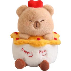 Плюшевая кукла Mini Cake Dolls высотой 30см/40см MORTEN SOLUM, Capybara Cake