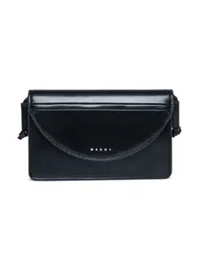 Сумка на плечо с логотипом Marni Kids, черный