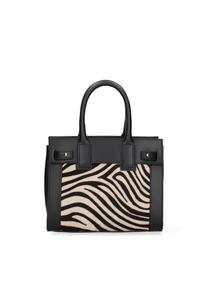 Сумка Chiara Ferretti Handbag, Black And Zebra/Black Denim