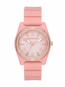 Женские аналоговые силиконовые часы Skechers SR6293, цвет Blush