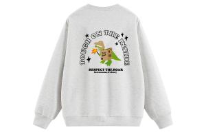 Свитшот Unisex Crew Neck Moderate Heavyweight Disney, heather серый fleece-lined