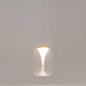 Светодиодный подвесной светильник Maytoni Decorative Lighting Splash, прозрачное стекло / алюминий - 1 лампа