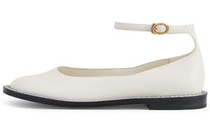 Туфли Мэри Джейн женские розовые/белые Charles&Keith