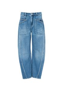 Джинсы свободного кроя Elias Rumelis Isabella, синий