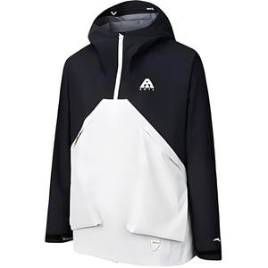 Ветровка Variety Training, куртка унисекс, базовая, черный/ванильная, с оттенком белого Anta