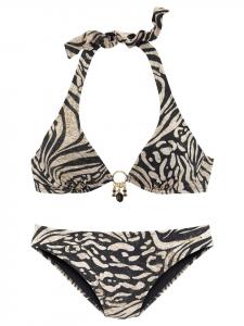 Комплект бикини Bruno Banani, цвет braun-bedruckt