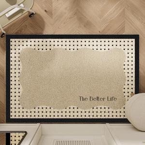 Dajiang Ковер 120х160 см для прихожей, грязеотталкивающий, водостойкий, не скользящий, Gediyou 01, Loop Pile