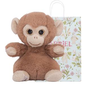 Плюшевая кукла Band Monkey Little Capuchin Little Mongoose, высота 15 см GABRIEL