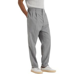 Брюки повседневные мужские серые SS24 Brunello Cucinelli, серый