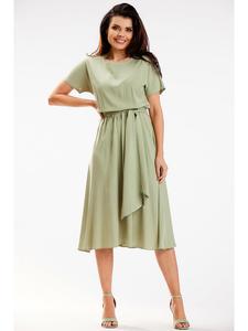 Платье до колена Awama, хаки