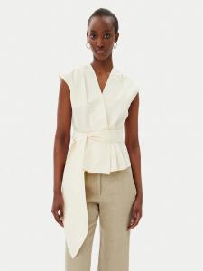 Облегающая блузка Bronzo 2513161072200 Marella, экрю