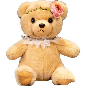 Плюшевая кукла в корзине с венком высота 22см/25см Howard, Catherine Bear