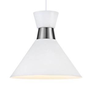 Подвесной светильник Markslöjd Waist, нержавеющая сталь - 1 пламя - белый
