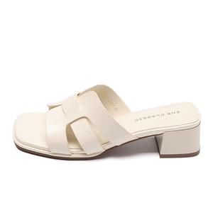 Женские тапочки-слайды с защитой от запаха ZHR, Beige