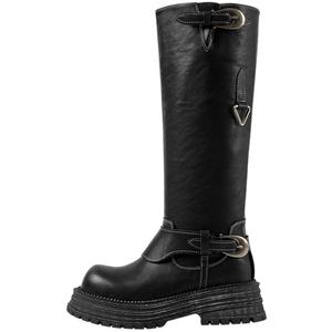 Сапоги женские 5,0 см Wonderful couple, Black