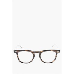 Солнцезащитные очки Wayfarer с принтом черепахи Oamc, Brown