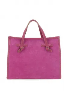 Сумка-тоут Miss Marcella 32 из замши GIANNI CHIARINI, розовый