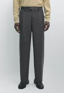 Брюки с вытачками Massimo Dutti, Grey