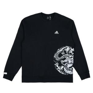 Свитшот унисекс Adidas, черный