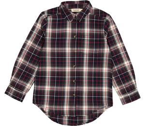 Детская рубашка Tommy с длинным рукавом в черном цвете MarMar Copenhagen